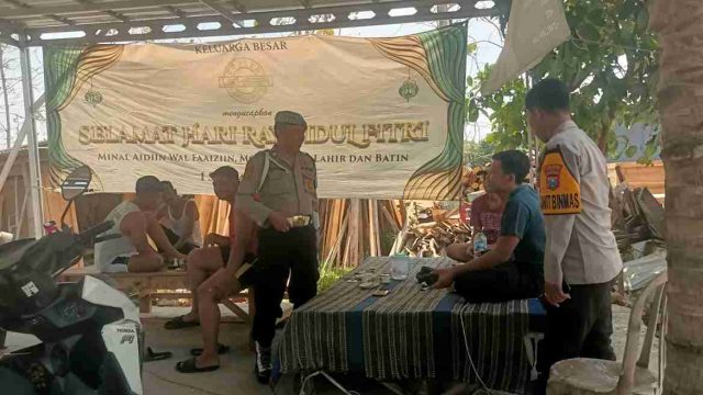 Antisipasi Curanmor, Polsek Sarirejo Lamongan Intensifkan Patroli Dialogis dan Edukasi Kamtibmas kepada Warga