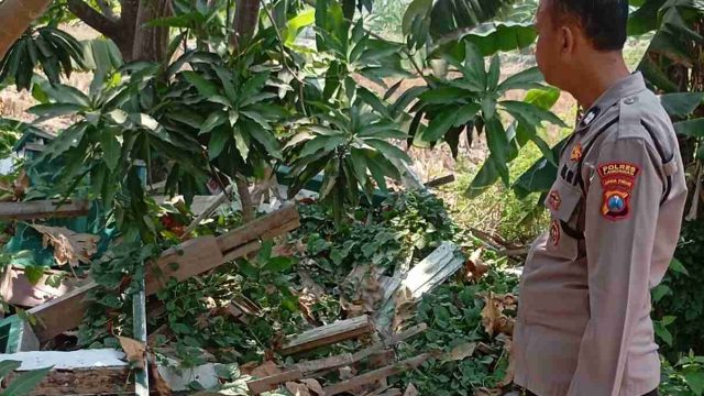 Antisipasi Kebakaran Lahan saat Musim Kemarau, Polsek Karangbinangun Gelar Patroli Tanggap Bencana di Sambopingir