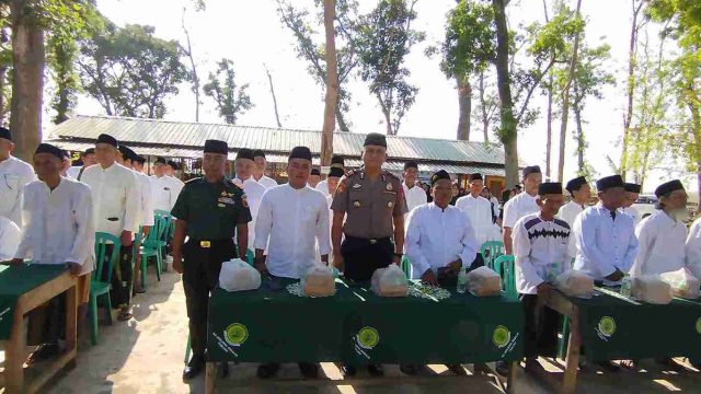 Hadiri Upacara Hari Santri Nasional 2026, Kapolsek Solokuro Ajak Santri Tolak Hoaks, Narkoba dan Judi Online