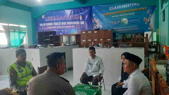 Kapolsek Solokuro Sambangi Guru se-Kecamatan, Ajak Perketat Pengawasan HP Siswa Cegah Judi Online