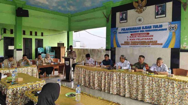 Polsek Sarirejo Amankan Ujian Penjaringan Perangkat Desa Tambakmenjangan, Dua Peserta Raih Nilai Tertinggi
