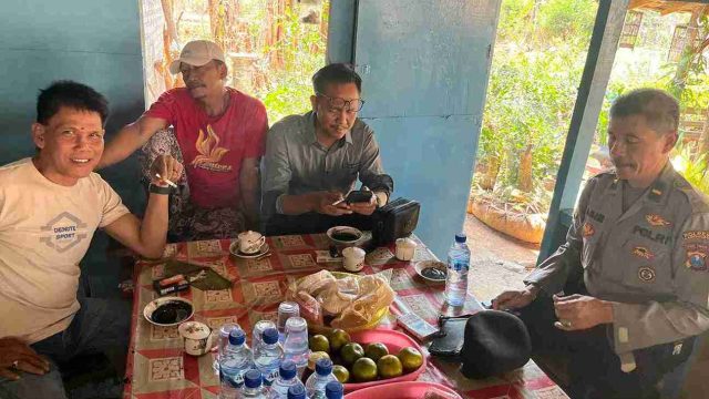 Musim Kemarau, Bhabinkamtibmas Polsek Solokuro Imbau Warga Waspada Kebakaran